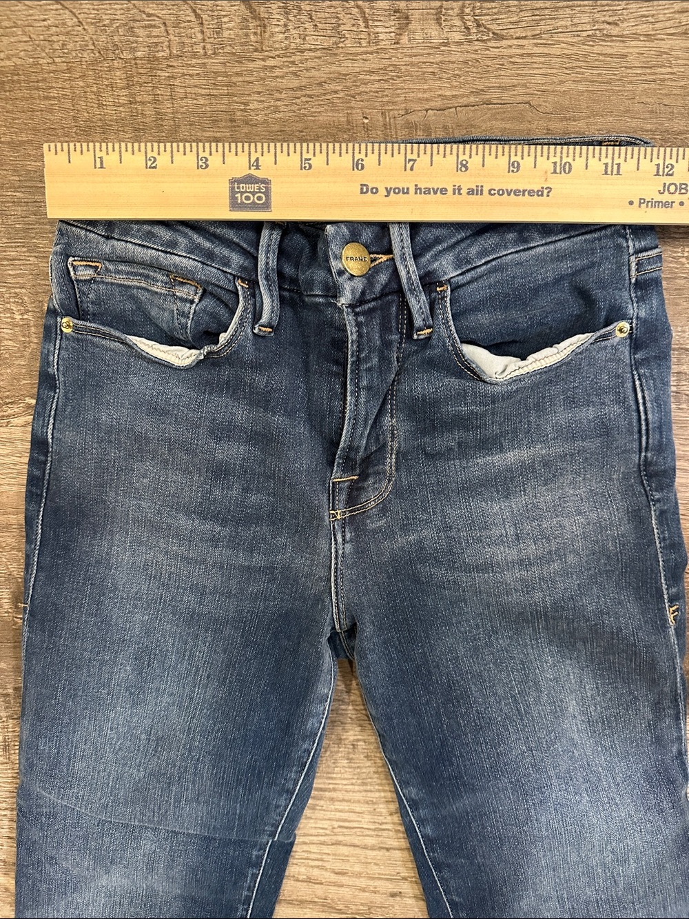 Frame Denim Women's Le Crop Mini Boot Size 25 - Picture 4 of 9